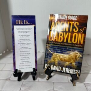Agents of Babylon Paperback Study Guide Dr David Jeremiah‎ Plus Bonus Bookmark